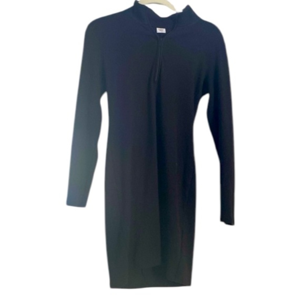 Aritzia sunday morning black dress